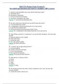 2024 CNA Practice Exams Set  ( Version 1, 2, 3, 4, 5, 6, 7, 8, 9 ) New Full Exam Questions and Answers ( Included ) 100% Correct