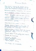 Junior Cycle 3rd Year Business Studies Class Notes - Insurance (2022-2023)