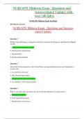 NURS 6551 Midterm Exam  Questions and Answers  PRIMARY CARE FOR WOMEN (latest Update) WITH OVER 140 CORRECT ANSWERS 