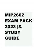 MIP2602 EXAM PACK & STUDY GUIDE 2023