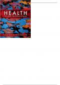 Health and Health Care Delivery in Canada 2nd Edition by Valerie D. Thompson - Test Bank