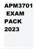 APM3701  EXAM PACK 2023