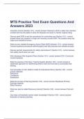  MTS Practice Test Exam Questions And Answers 2023