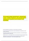  Ati concept based assessment, Assessment Level 1 Online Practice A, ati concept based assessment questions and answers well illustrated.