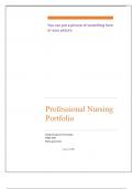 Professional Nursing Portfolio