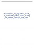 foundations_for_population_health_in_community_public_health_nursing_5th_edition_stanhope_test_ba