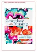 TEST BANK FOR GERONTOLOGIC NURSING, 6TH EDITION BY MEINER