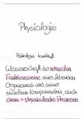 Physiologie Karteikarten