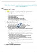 CEBS - GBA 1, 2, and 3 – Actual Exam Questionsand Answers (CEBS GBA 1, 2, and 3 Exam) (Graded A+)