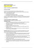 Samenvatting pre-master Qualitative Research Boeije Analysis in Qualitative research (8,8)