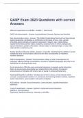 QASP Exam 2023 Questions with correct Answers