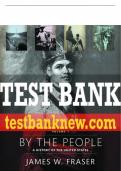 Test Bank For By The People, Volume 1 1st Edition All Chapters - 9780137533640