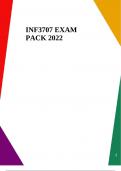 INF3707 EXAM PACK 2022