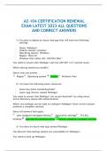 AZ-104 Renewal Exam 2022 ( QS AND ANS)