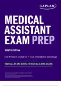 Kaplan Nursing - Medical Assistant Exam Prep_ Your All-in-One Guide to the CMA & RMA Exams-Simon and Schuster (2022)