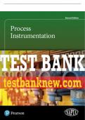 Test Bank For Process Instrumentation 2nd Edition All Chapters - 9780135213926