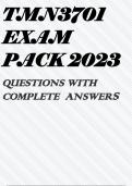 TMN3701 EXAM PACK 2023