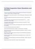 Virginia state inspection  Exam Bundle