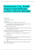 Fundamentals Case_ Rashid  Ahmed Guided Reflection LATEST UPDATE 2023/2024
