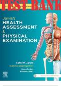 TEST BANK for Jarvis's Health Assessment and Physical Examination 3rd Edition (AUS & ANZ) by Helen Forbes and Elizabeth Watt. | All 30 Chapters