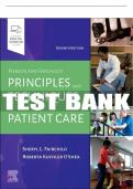 Test Bank For Pierson and Fairchild's Principles & Techniques of Patient Care, 7th - 2023 All Chapters - 9780323720885