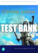 Test Bank For Criminal Justice: A Brief Introduction 13th Edition All Chapters - 9780137540648