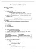 Glucose Homeostasis and Gluconeogenesis Summary 