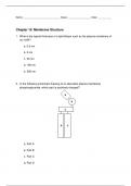 Chapter 10: Membrane Structure TEST BANK MOLECULAR BIOLOGY OF THE CELL, 7TH EDITION BRUCE ALBERTS