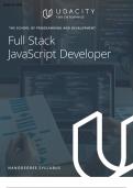 Full Stack JavaScript Developer