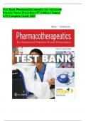 Test Bank Pharmacotherapeutics for Advanced Practice Nurse Prescribers 5th Edition Test Bank - Chapter 1-55 | Complete Guide 2023