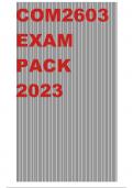 COM2603 EXAM PACK 2023