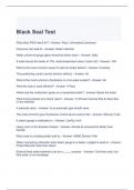 Black Seal Test 2023 Questions and Answers