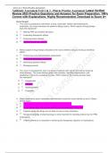 Antibiotic Assessment Unit 1 & 2 - Pharm Practice Assessment Latest Verified Review 2023 Practice Questions and Answers for Exam Preparation, 100% Correct with Explanations, Highly Recommended, Download to Score A+