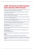 JAMF 100 (Section 6) 2023 Updated Exam Questions With Answers