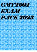 CMY2602 EXAM PACK 2023