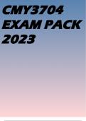 CMY3704 EXAM PACK 2023