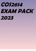 COS2614 EXAM PACK 2023