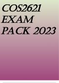 COS2621 EXAM PACK 2023