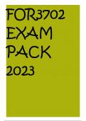 FOR3702 EXAM PACK 2023