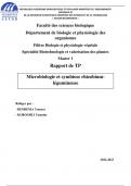 Microbiologie et symbiose rhizobium-légumineuse