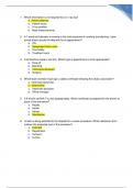 KEY Tomory- Study Guide for ADE_NAVTA Exam 