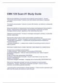 CMN 120 Exam #1 Study Guide Questions and Answers