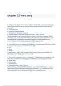 Davis Advantage for Understanding Medical-Surgical Nursing chapter 32 (A+ GRADED)