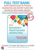 Test Bank for Bates' Nursing Guide to Physical Examination and History Taking 2nd 3rd Edition