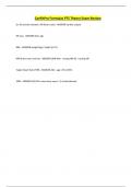 CanFitPro Formulas PTS Theory Exam Review