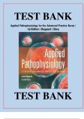 TEST BANK APPLIED PATHOPHYSIOLOGY FOR THE ADVANCED PRACTICE NURSE 1ST EDITION BY LUCIE, STORY