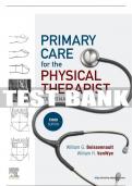 Test Bank For Evolve Resource for Primary Care for the Physical Therapist, 3rd - 2021 All Chapters - 9780323638999