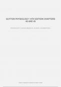 GUYTON PHYSIOLOGY 14TH EDITION CHAPTERS 48 AND 49