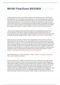 NR 601 Final Exam 2023/2024        An 86-year-old female comes to your office for a wellness visit. Her blood pressure is 125/70 mmHg, pulse 69 beats per min, and respiratory rate 18 breaths per min. She is well appearing and reports she is up to date on 