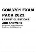 COM3701 EXAM PACK